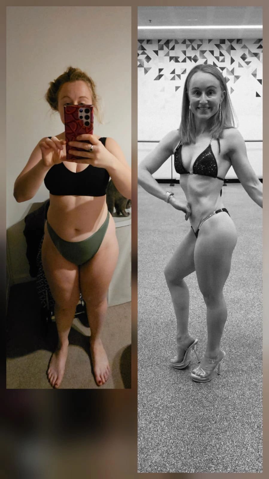 Fitness transformation result 4